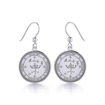 Archangel Michael Sigil Earrings TER1544 - Jewelry